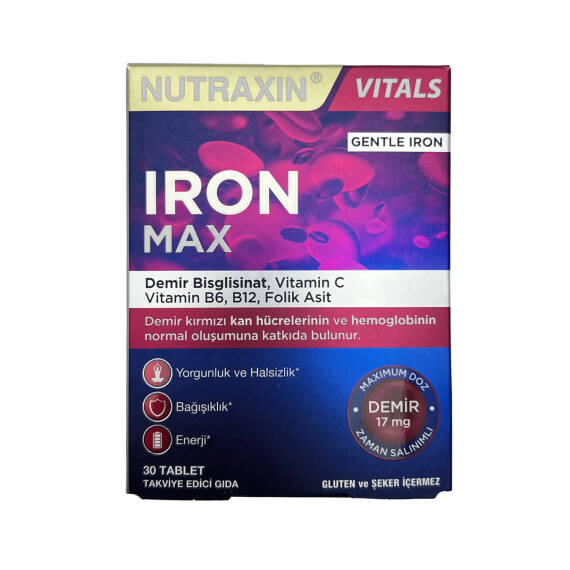 Nutraxin Iron Max N30 Tab - 1