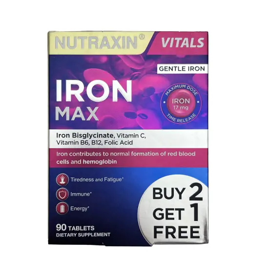 NUTRAXIN IRON MAX N90 TAB - 1