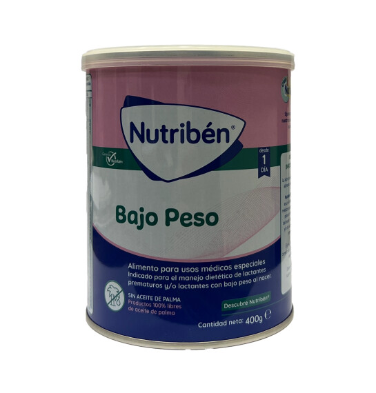 Nutriben Bajo-Peso Erkən Doğulmuş Uşaqlar üçün qida 400 qr - NUTRIBEN