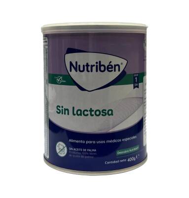 Nutriben Sin Lactosa (0-12 ay) 400 qr uşaq qidası - NUTRIBEN
