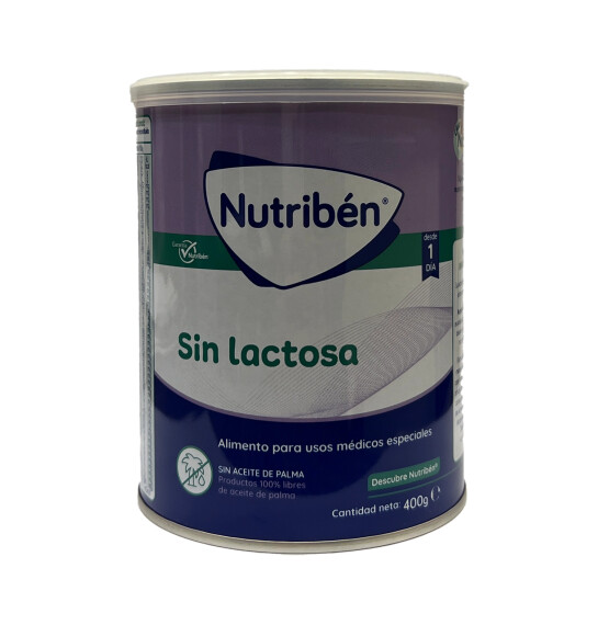 Nutriben Sin Lactosa (0-12 ay) 400 qr uşaq qidası - NUTRIBEN
