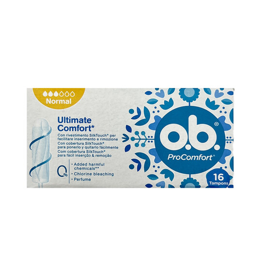 O.B Komfort , normal tampon 16 ədədli. - O.B