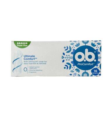 O.B Komfort super plus tampon 16 ədədli. - O.B