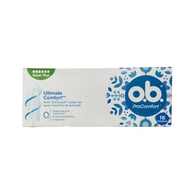 O.B Komfort super plus tampon 16 ədədli. - O.B