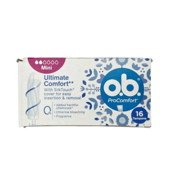 O.B Pro komfort normal mini tampon 16 ədədli. - 1