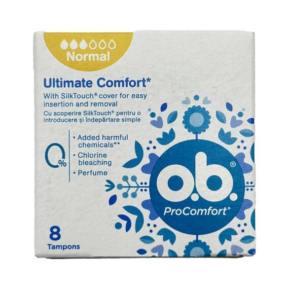 O.B Pro komfort normal tampon 8 ədədli. - 1