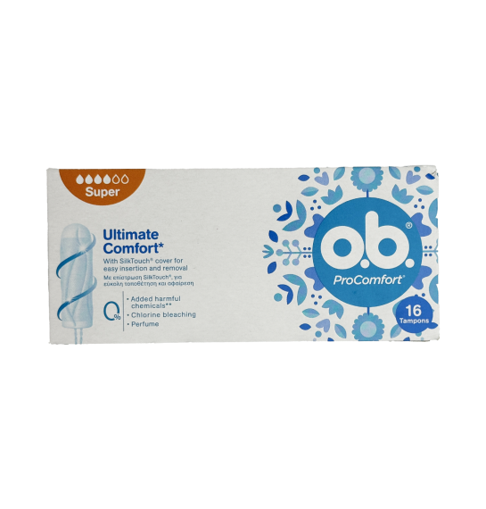 O.B Prokomfort super normal tampon 16 ədədli. - 1