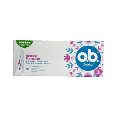 O.B super plus tampon 16 ədədli. - O.B