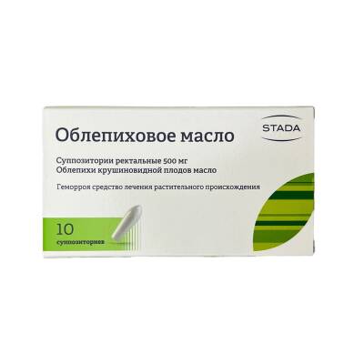 OBLEPIXOVOE MASLO 500MG N10 SAM (NIJFARM) - 