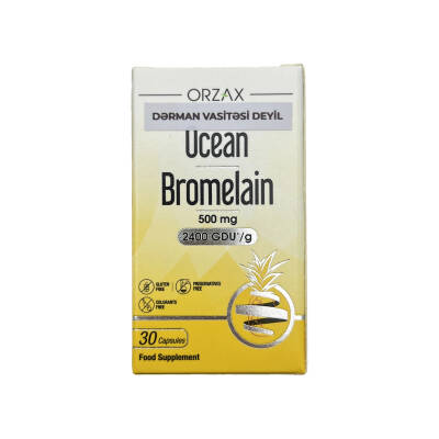 Ocean Bromelain 500MG N30 Kap - 