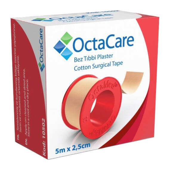 OCTACARE 10502 BEZ TIBBI PLASTER 5MX2,5CM - 1