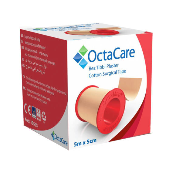 OCTACARE 10505 BEZ TIBBI PLASTER 5MX5CM - 1
