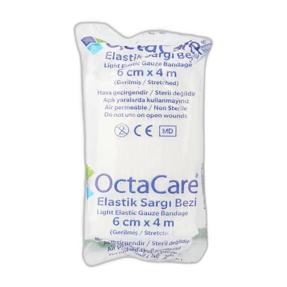OCTACARE 2306 ELASTIK SARGI BEZI 6 CM X 4 M - 1