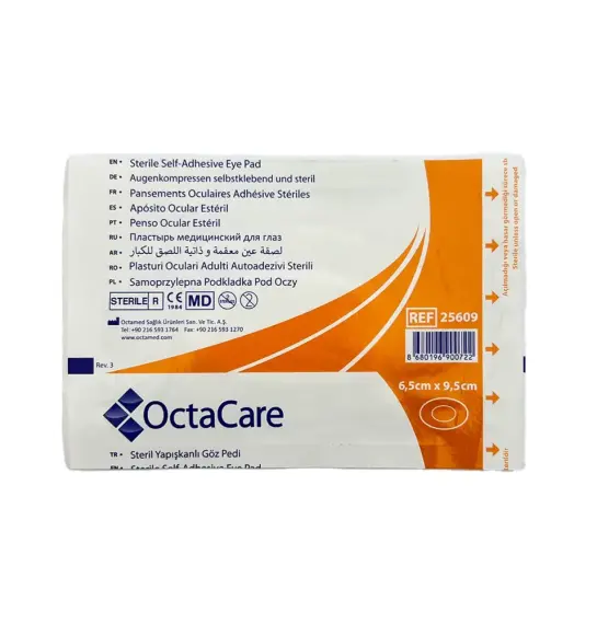 Octacare Göz üçün plastr 6,5 sm x 9,5 sm - 1