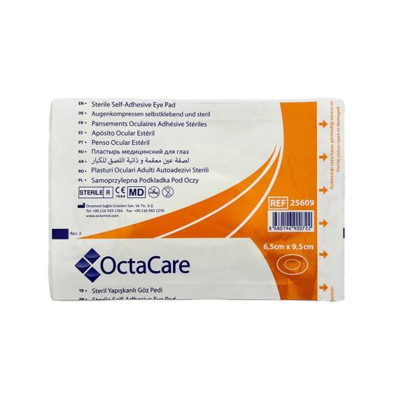 Octacare Göz üçün plastr 6,5 sm x 9,5 sm - 1