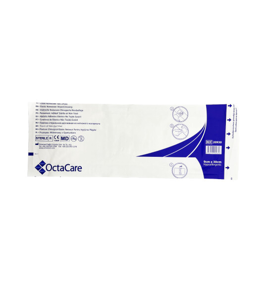 Octacare Nonwoven elastik plastr 9 sm x 15 sm - OCTACARE