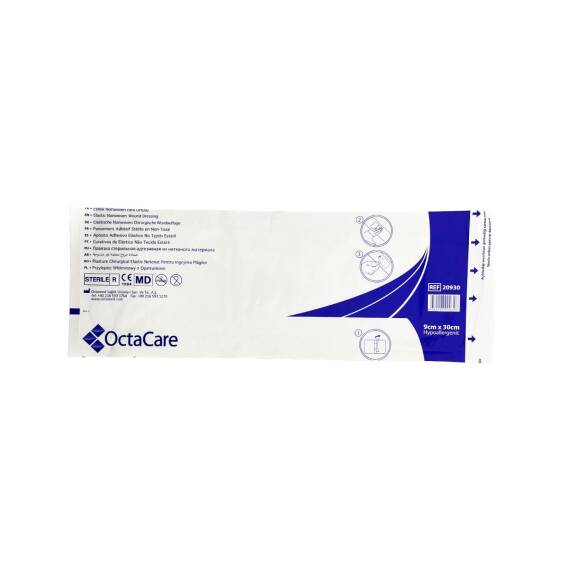 Octacare Nonwoven elastik plastr 9 sm x 15 sm - 1