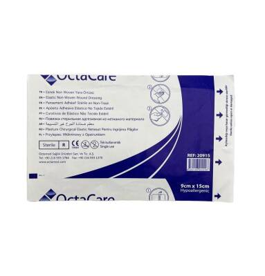 Octacare Nonwoven elastik plastr 9 sm x 20 sm - OCTACARE