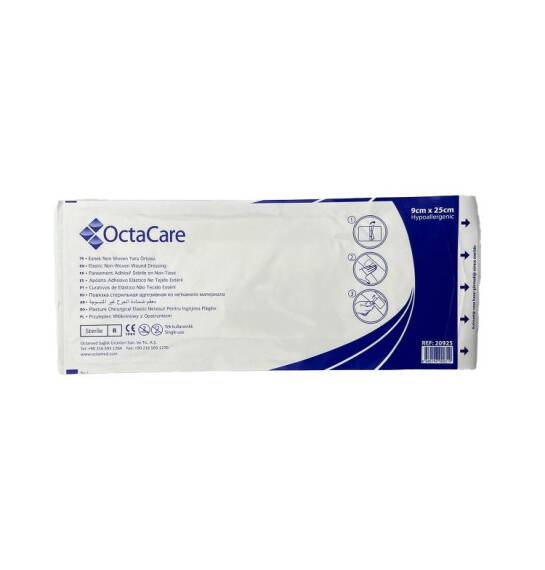 Octacare Nonwoven elastik plastr 9 sm x 25 sm - 1