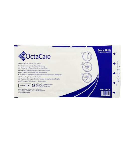 Octacare Nonwoven elastik plastr 9 sm x 30 sm - OCTACARE