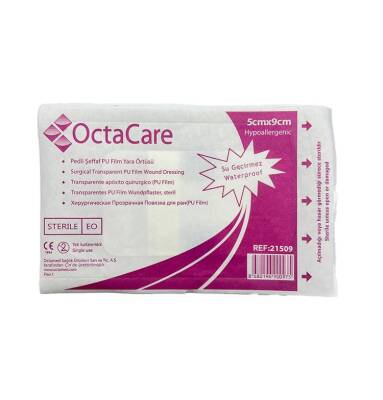 Octacare Şəffaf-su keçirməyən plastr 5 sm x 9 sm - OCTACARE