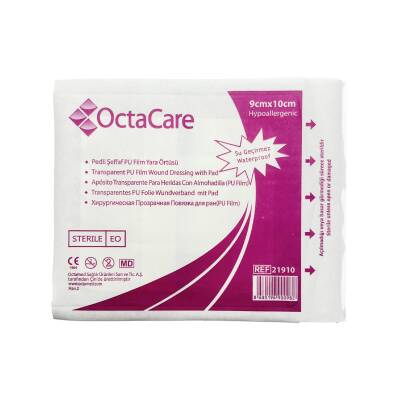 Octacare Şəffaf-Su Keçirməyən Plastr 9 Sm X 10 Sm - OCTACARE