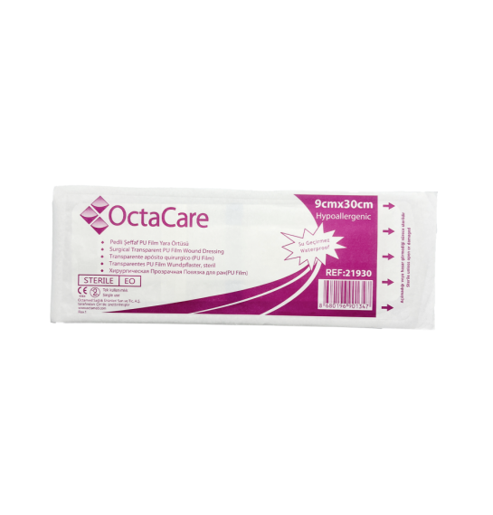 Octacare Şəffaf-su keçirməyən plastr 9 sm x 30 sm - 1