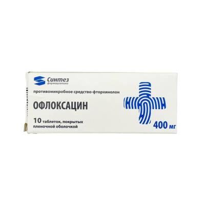 Ofloksasin 400 mq N10 tablet - 