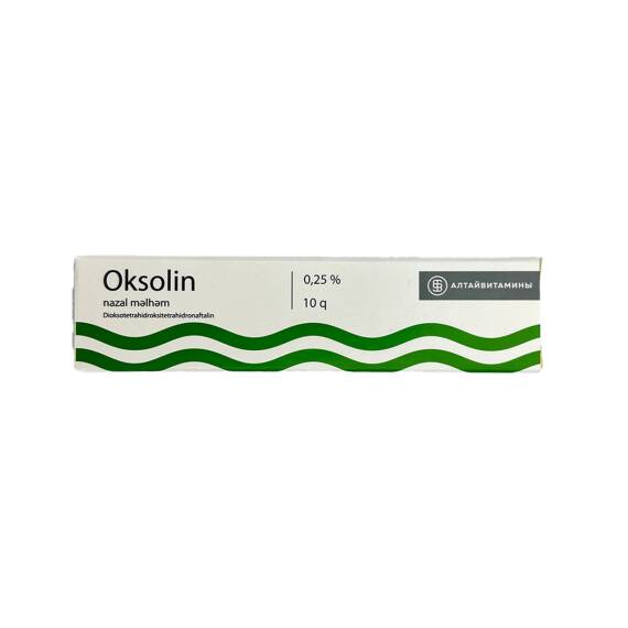 Oksolinovaya 0 25% 10 Qr Məlhəm - 1