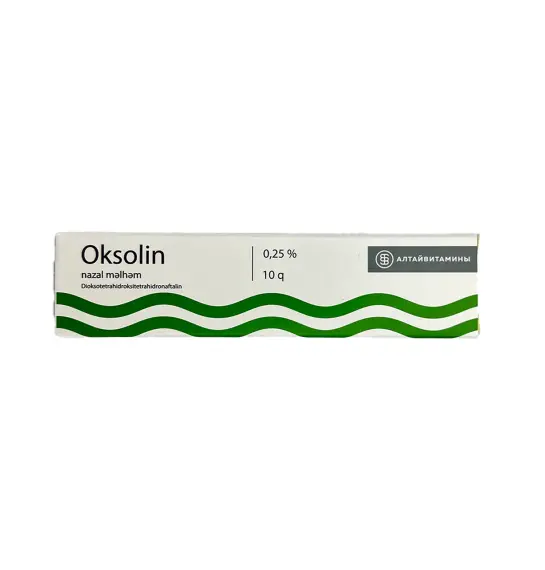 Oksolinovaya 0 25% 10 qr məlhəm - 1