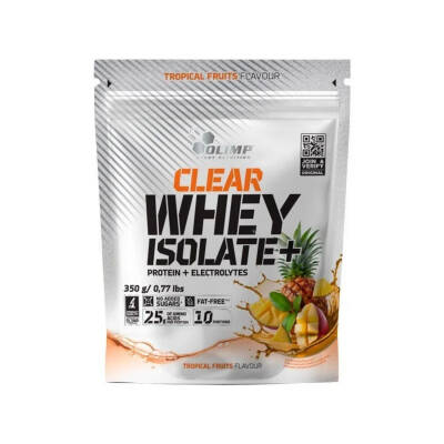 Olimp Clear Whey Isolate+ Tropical Fruits, 350 g - OLIMP SPORT NUTRITION