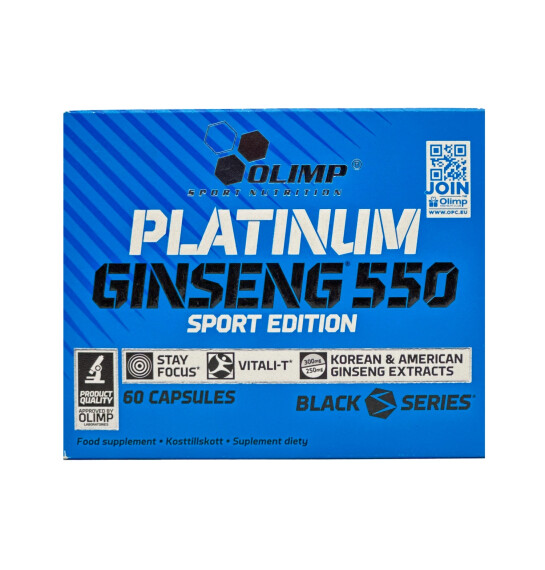Olimp Platinum Ginseng N60 cap - OLIMP SPORT NUTRITION
