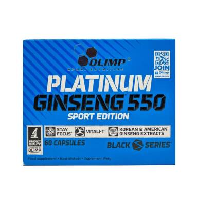 Olimp Platinum Ginseng N60 cap - OLIMP SPORT NUTRITION