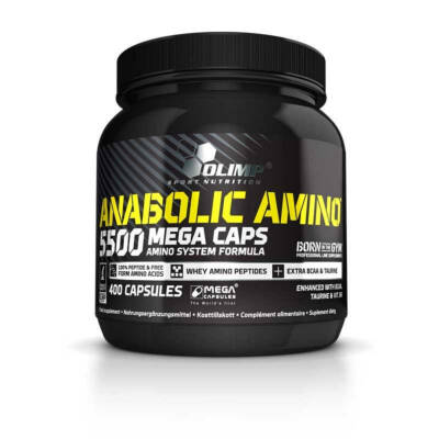 OLIMP S/N ANABOLIC AMINO 5500 MEGA N400 CAP - 