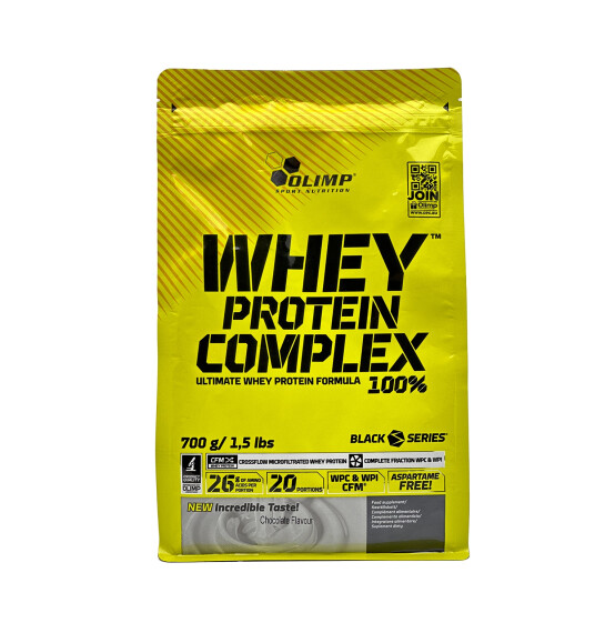 Olimp S/N Whey Protein Complex 100% İsolate şokolad dadlı 700 qr - OLIMP SPORT NUTRITION