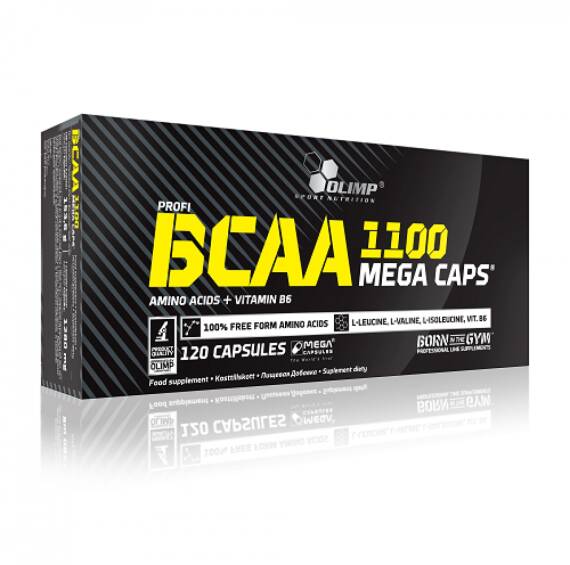 OLIMP S/N BCAA MEGA CAPS 1100 120 CAP - 1