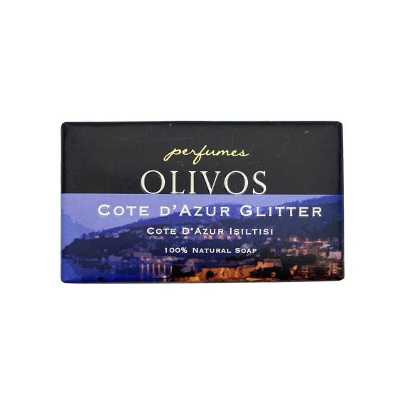 OLIVOS 709 PERFUMES COTE DAZUR GLITTER SOAP 250GR - 1