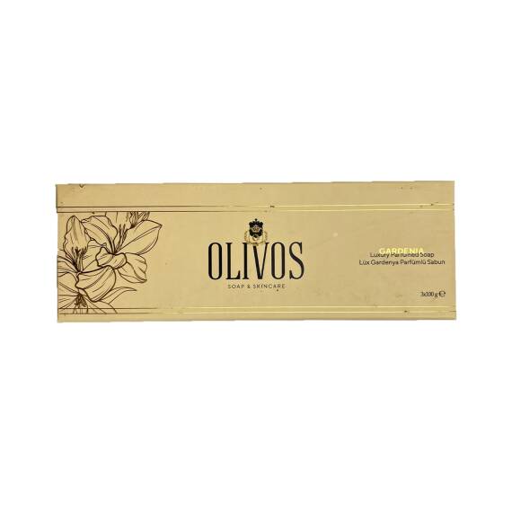 OLIVOS 757 GARDENIA LUXURY PARFUMED SOAP 3X100GR - 1