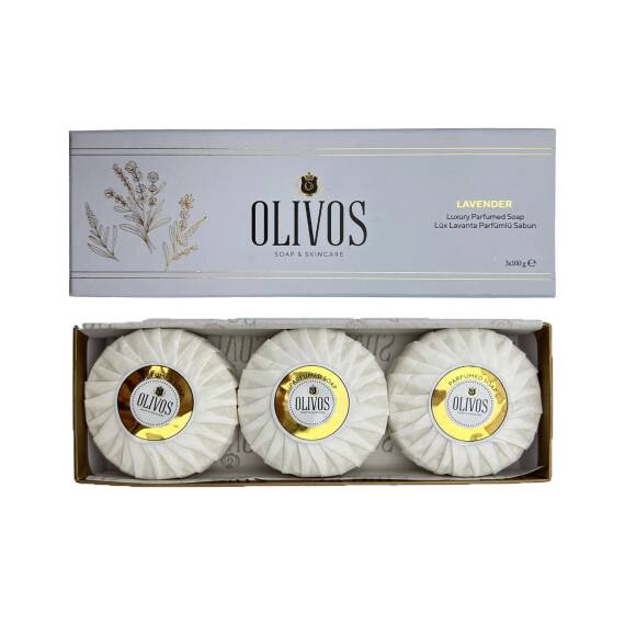 Olivos 771 Lavender Luxury Parfumed Soap 3X100 Gr - 1