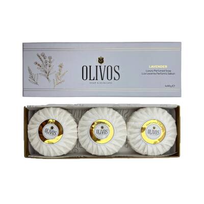 OLIVOS 771 LAVENDER LUXURY PARFUMED SOAP 3X100GR - 