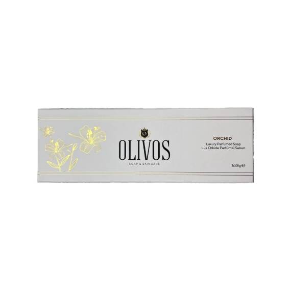 OLIVOS 795 ORCHID LUXURY PERFUMED SOAP 3X100GR - 1