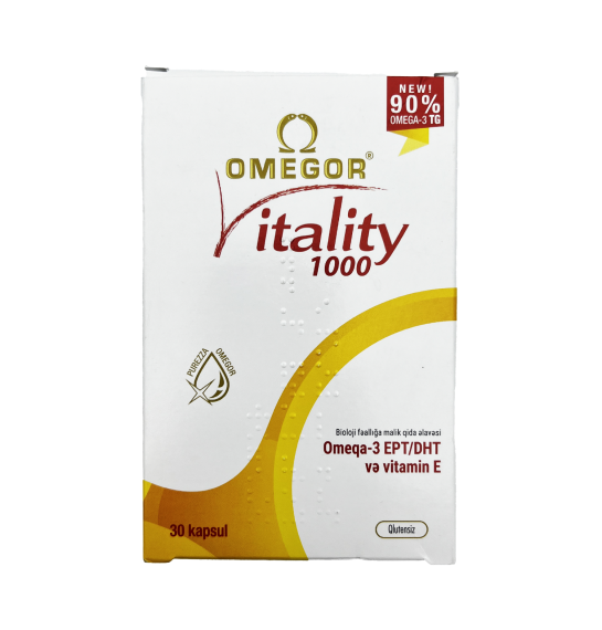 Omegor vitaminaliti 1000 N30 tb - 1