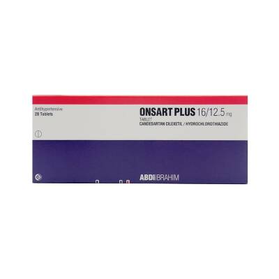 ONSART PLUS 16/12,5MG N28 CAP - 
