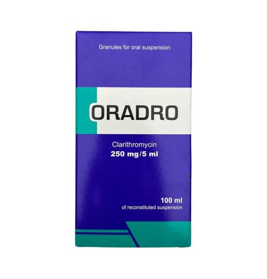 ORADRO 250MG 100ML SUSP - 1