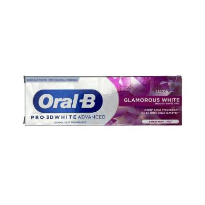 ORAL-B 3DW ADV LUXE GLAMOROUS WHITE 75ML 3176 - ORAL-B
