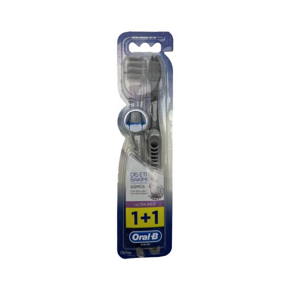 ORAL-B DIS ETI BAKIMI GUMUS ULTRA INCE 1+1 EKSTRA SOFT 9626 - 1