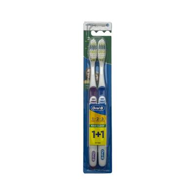 Oral-B Maxi Clean 1+1 Med Diş Fırçası