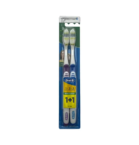 Oral-b Maxi Clean 1+1 med diş fırçası - 1