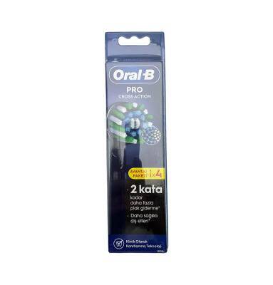 ORAL-B PRO CROSS ACTION BLACK DIS FIRCASI BASLIGI X4 5950 - 1