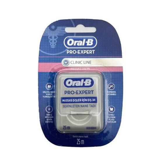 Oral-B Pro Expert Clinic Line diş ipi 25 m - 1